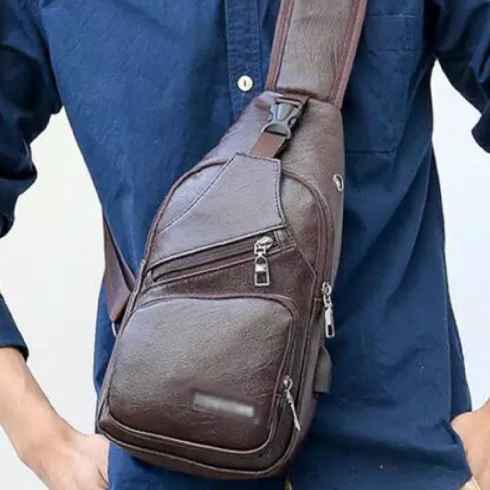 Sexy man crossbody bag